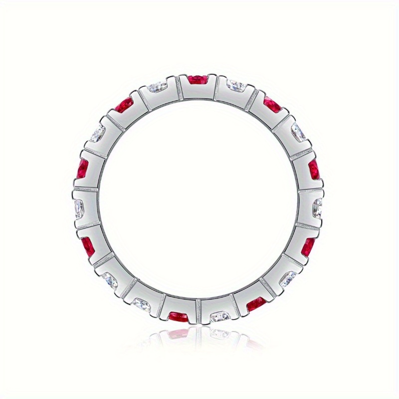 Elegant S925 Silver Moissanite Ring for Women, Wedding Gift